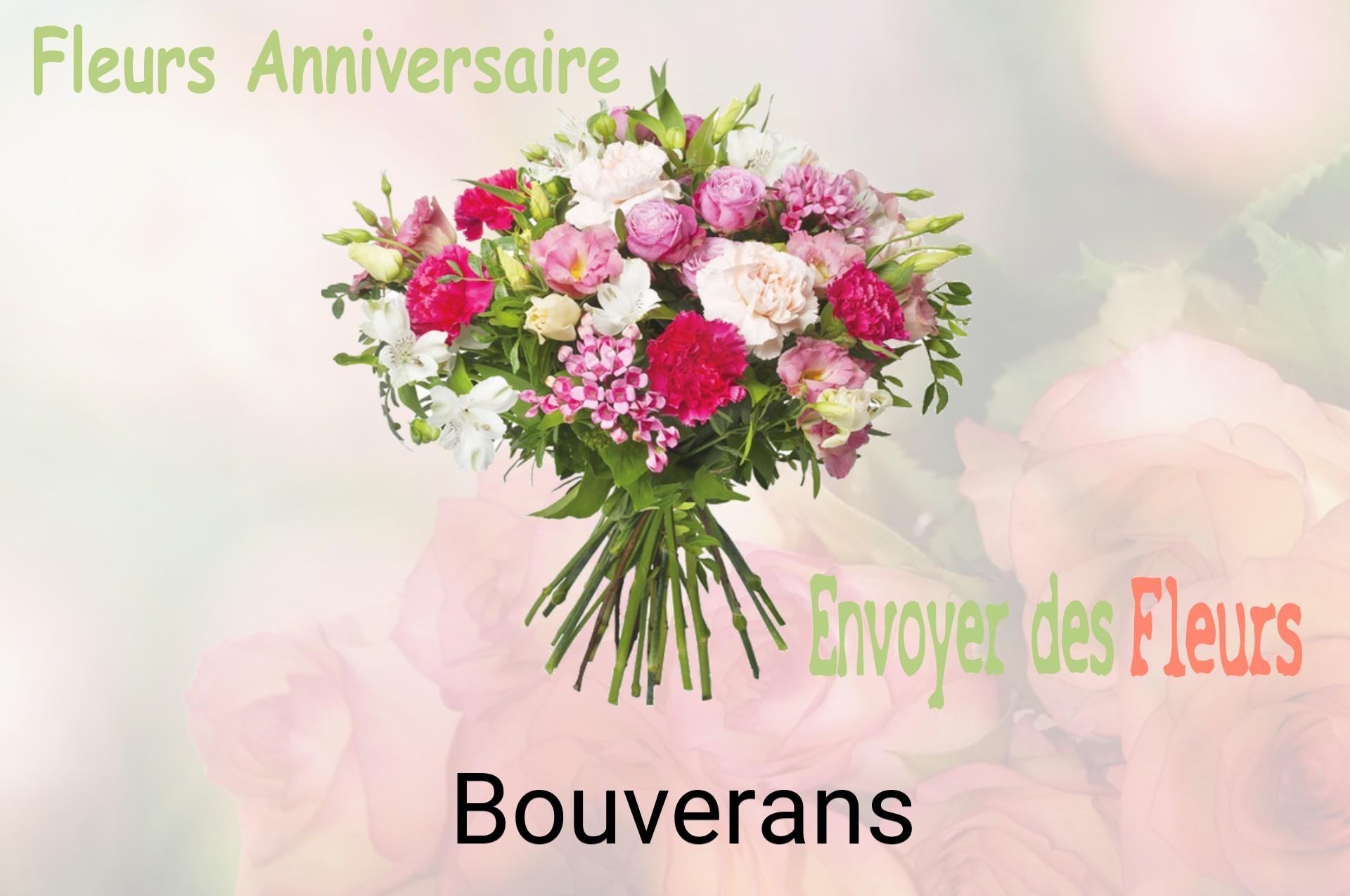 Bouquet de fleurs d’anniversaire livré à Bouverans